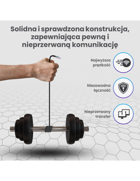 Extralink Kabel Sieciowy Skrętka Cat5E Sftp (Sf/Utp) V2 Zewnętrzny 305M