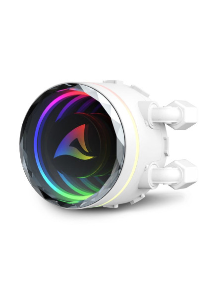 Sharkoon S90 Procesor Chłodnica Cieczy All-In-One 12 Cm Biały 1 Szt.