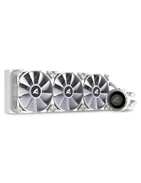 Sharkoon S90 Procesor Chłodnica Cieczy All-In-One 12 Cm Biały 1 Szt.
