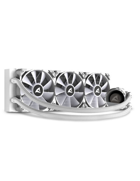 Sharkoon S90 Procesor Chłodnica Cieczy All-In-One 12 Cm Biały 1 Szt.