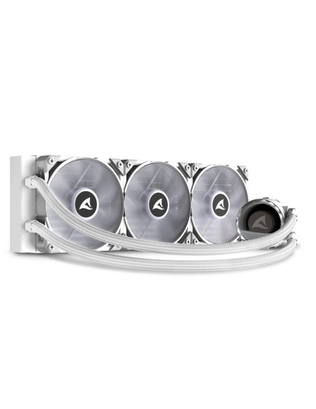 Sharkoon S90 Procesor Chłodnica Cieczy All-In-One 12 Cm Biały 1 Szt.