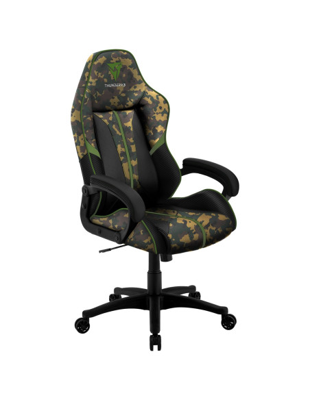 Thunderx3 Bc1 Camo Uniwersalny Fotel Dla Gracza Kamuflaż, Zielony