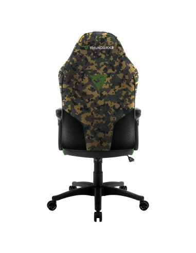 Thunderx3 Bc1 Camo Uniwersalny Fotel Dla Gracza Kamuflaż, Zielony