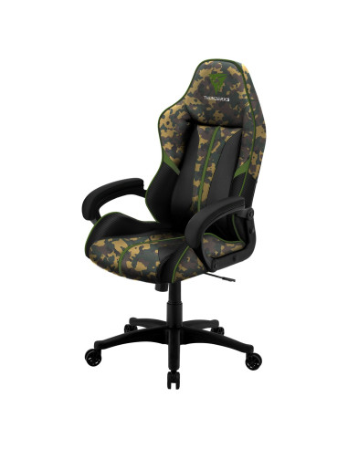 Thunderx3 Bc1 Camo Uniwersalny Fotel Dla Gracza Kamuflaż, Zielony