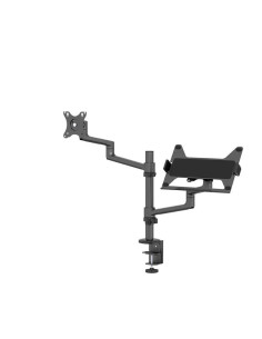Neomounts Ds20-425Bl2 Uchwyt / Stojak Do Monitorów 68,6 Cm (27") Biurko Czarny 2