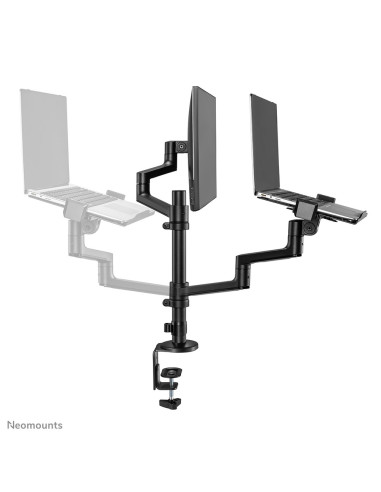 Neomounts Ds20-425Bl2 Uchwyt / Stojak Do Monitorów 68,6 Cm (27") Biurko Czarny