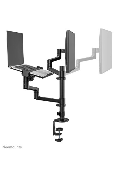 Neomounts Ds20-425Bl2 Uchwyt / Stojak Do Monitorów 68,6 Cm (27") Biurko Czarny