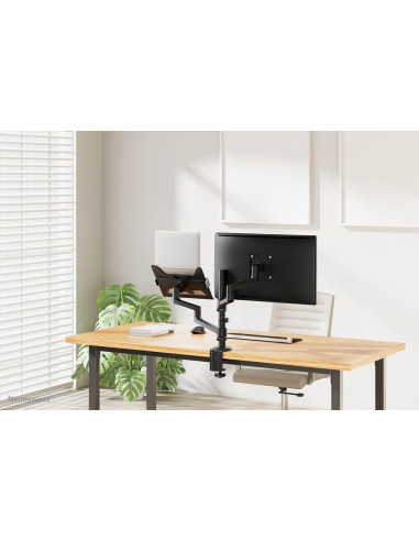 Neomounts Ds20-425Bl2 Uchwyt / Stojak Do Monitorów 68,6 Cm (27") Biurko Czarny
