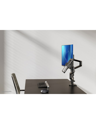 Neomounts Ds20-425Bl2 Uchwyt / Stojak Do Monitorów 68,6 Cm (27") Biurko Czarny