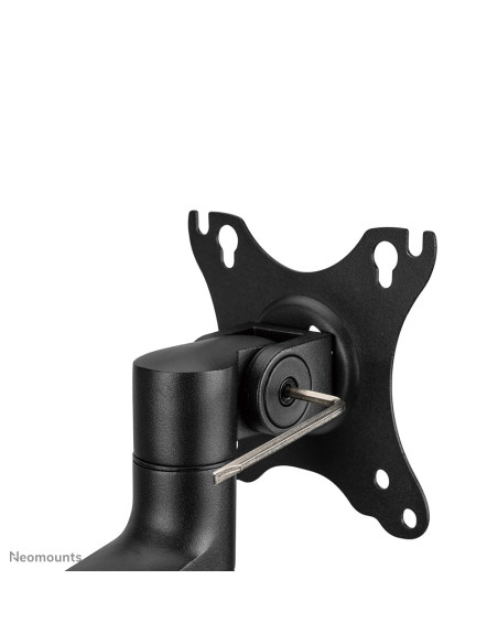Neomounts Ds20-425Bl2 Uchwyt / Stojak Do Monitorów 68,6 Cm (27") Biurko Czarny