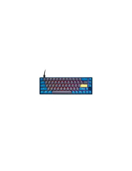 Ducky One 3 Sf Daybreak Klawiatura Gaming Usb Us English Czarny, Niebieski