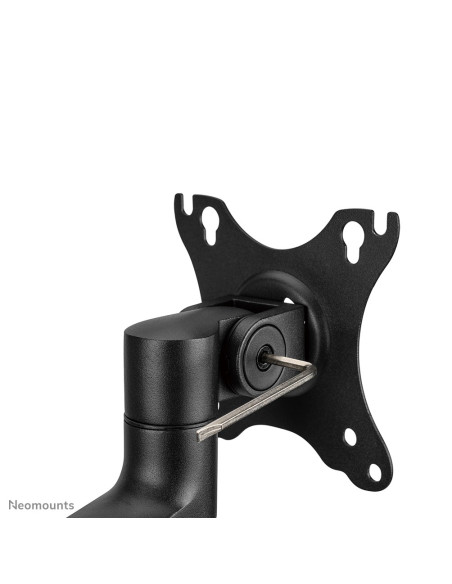 Neomounts Ds60-425Bl2 Uchwyt / Stojak Do Monitorów 68,6 Cm (27") Biurko Czarny