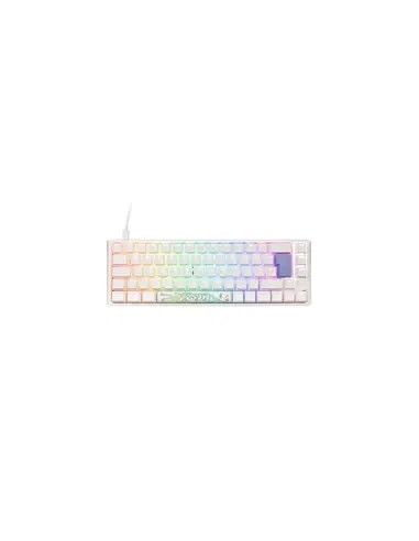Ducky One 3 Classic Pure White Sf Klawiatura Gaming Usb Niemiecki Biały
