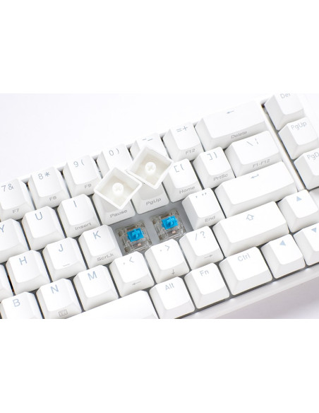 Ducky One 3 Classic Pure White Sf Klawiatura Gaming Usb Niemiecki Biały