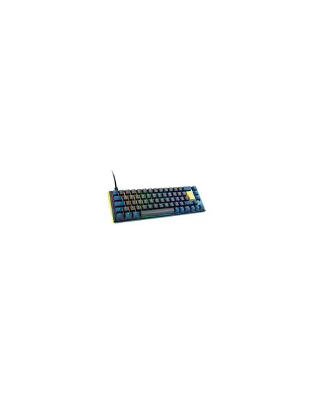 Ducky One 3 Sf Daybreak Klawiatura Gaming Usb Niemiecki Czarny, Niebieski