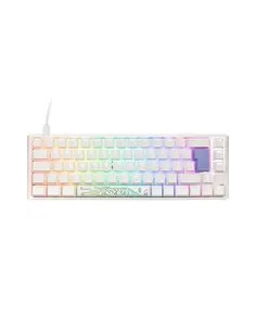 Ducky One 3 Classic Pure White Sf Klawiatura Gaming Usb Niemiecki Biały 2