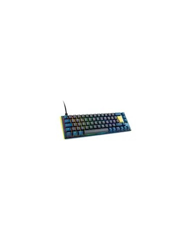 Ducky One 3 Sf Daybreak Klawiatura Gaming Usb Niemiecki Czarny, Niebieski