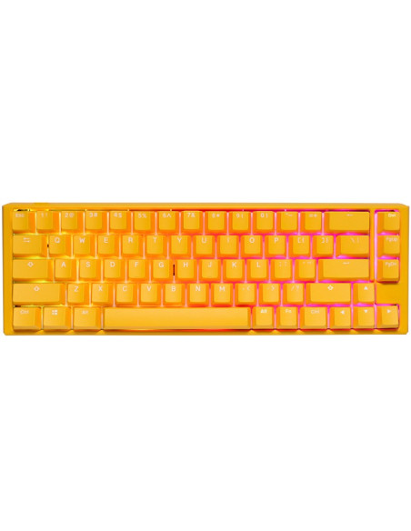 Ducky One 3 Sf Yellow Klawiatura Gaming Usb Niemiecki Żółty