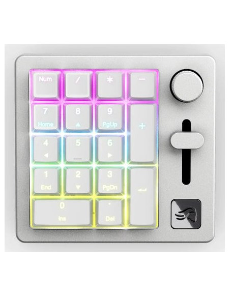 Keychron Gmmk Numpad Klawiatura Dom/Biuro Usb + Rf Wireless + Bluetooth Biały