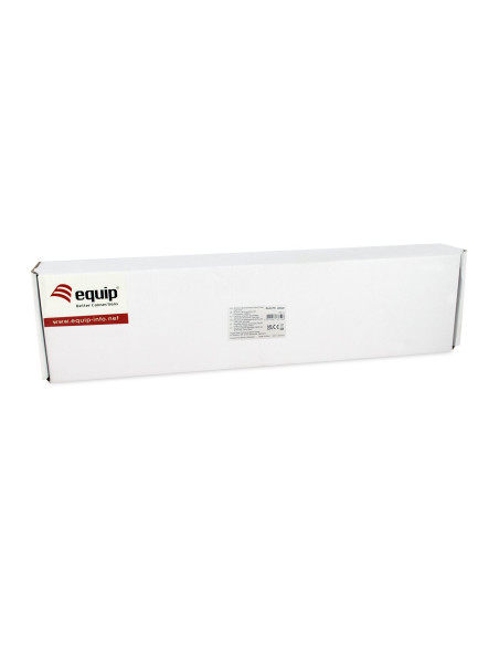 Wyposażenie 19" Patch Panel 48Xrj45 Cat6A Ftp 1U 500Mhz Ral7035