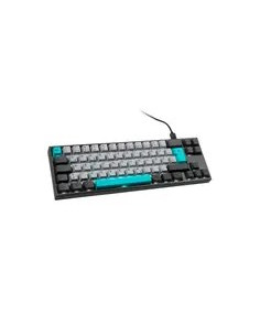 Ducky Miya Pro Moonlight Tkl Klawiatura Gamingowa Do Pc/Mac, Mx-Blue, Biała Led - Ciemnoszara