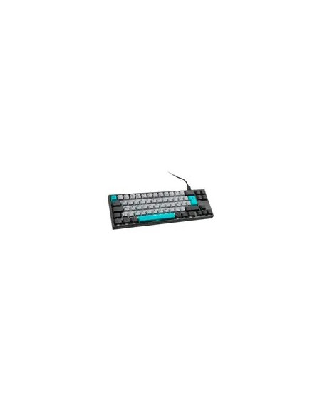 Ducky Miya Pro Moonlight Tkl Klawiatura Gamingowa Do Pc/Mac, Mx-Brown, Biała Led - Ciemnoszara