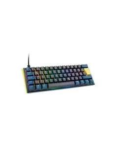 Ducky One 3 Daybreak Mini Klawiatura Gaming Usb Niemiecki Czarny, Niebieski, Zielony 2