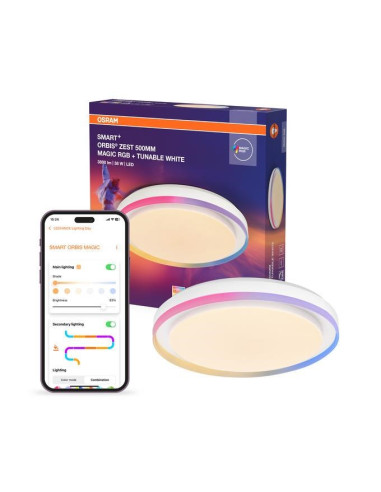 Hanging Lamp Wifi 38W 3800Lm Rgbtw 50Cm
