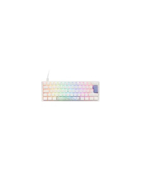 Ducky One 3 Mini Pure White Klawiatura Gaming Usb Niemiecki Biały