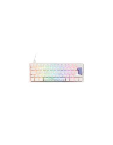 Ducky One 3 Mini Pure White Klawiatura Gaming Usb Niemiecki Biały