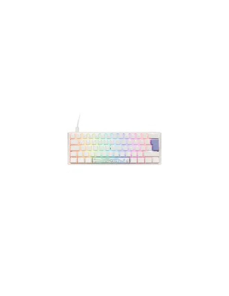 Ducky One 3 Mini Pure White Klawiatura Gaming Usb Niemiecki Biały