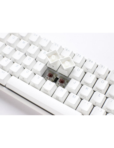 Ducky One 3 Mini Pure White Klawiatura Gaming Usb Niemiecki Biały
