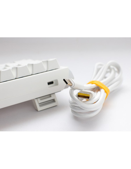 Ducky One 3 Mini Pure White Klawiatura Gaming Usb Niemiecki Biały