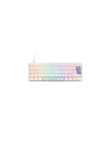Ducky One 3 Mini Pure White Klawiatura Gaming Usb Niemiecki Biały