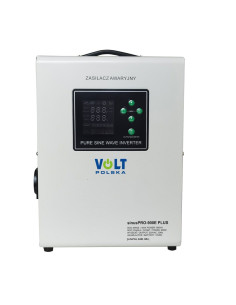 Przetwornica Volt Polska Sinuspro 900E Plus 12V 600/900W Lifepo4, Menu