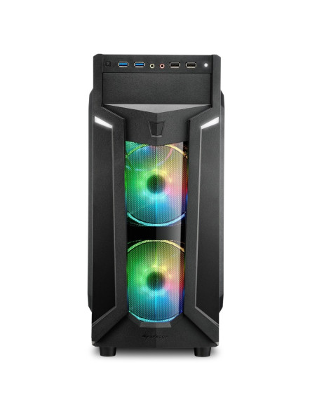 Sharkoon Vg6-W Rgb Midi Tower Czarny
