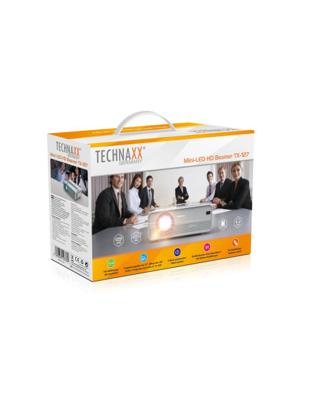 Projektor Lcd Technaxx Tx-127 - Przenośny - 2000 Lm - 1280 X 720 - 16:9 - 720P