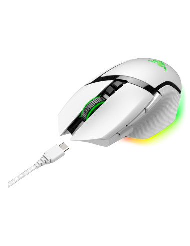 Razer Basilisk V3 Pro Myszka Gaming Po Prawej Stronie Rf Wireless + Bluetooth + Usb Type-C Optyczny 30000 Dpi