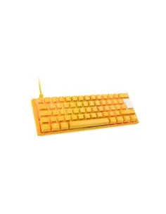 Ducky One 3 Yellow Mini Klawiatura Gaming Usb Niemiecki Żółty 2