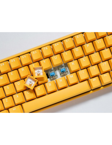 Ducky One 3 Yellow Mini Klawiatura Gaming Usb Niemiecki Żółty