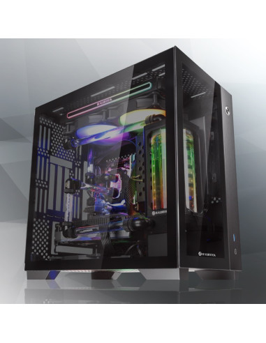 Raijintek Paean Mini Mini Tower Czarny