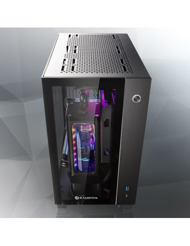 Raijintek Paean Mini Mini Tower Czarny