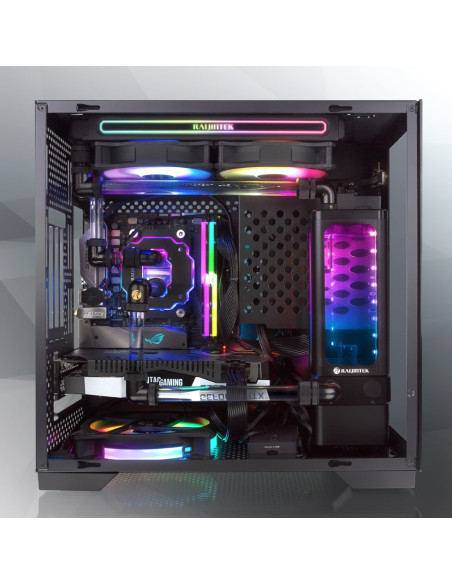 Raijintek Paean Mini Mini Tower Czarny
