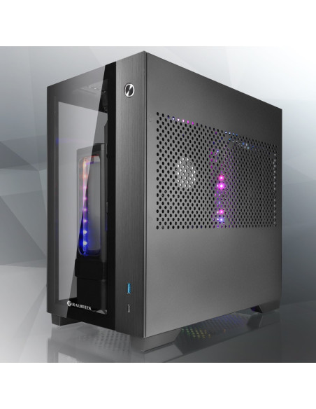 Raijintek Paean Mini Mini Tower Czarny