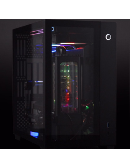 Raijintek Paean Mini Mini Tower Czarny