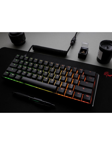 Ducky One 3 Classic Mini Klawiatura Gaming Usb Niemiecki Czarny, Biały