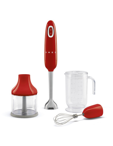 Smeg Hbf03Rdeu Blender Blender Immersyjny 700 W Czerwony