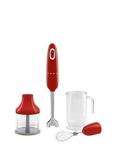 Smeg Hbf03Rdeu Blender Blender Immersyjny 700 W Czerwony