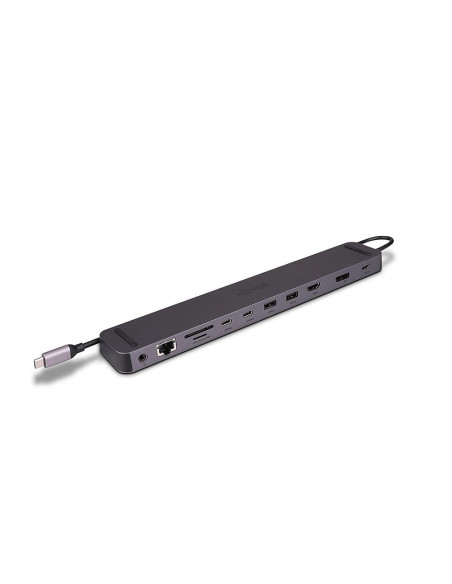 Lindy 43392 Stacja Dokująca Dokujący Usb 3.2 Gen 1 (3.1 Gen 1) Type-C Antracyt