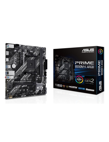 Asus Prime B550M-K Argb Amd B550 Socket Am4 Micro Atx